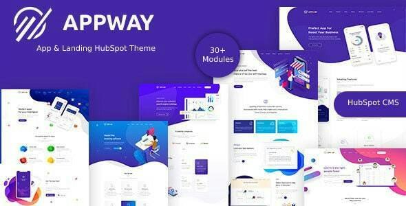 Appway - Saas &amp; Startup HubSpot Theme