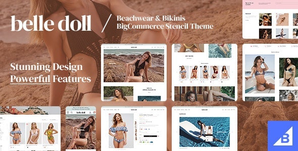 Belle Doll - Beachwear &amp; Bikini BigCommerce Stencil Theme
