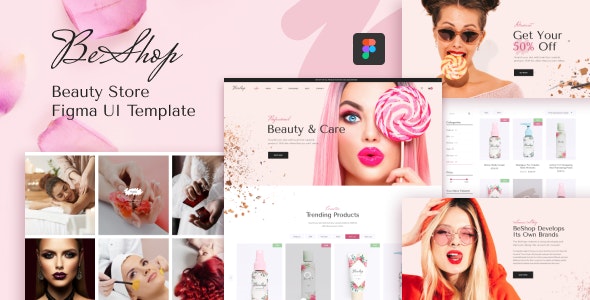 BeShop - Beauty Store Figma UI Template
