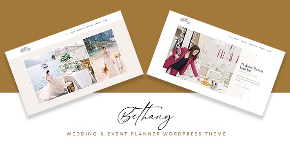 Bethany - Wedding &amp; Event Planner WordPress