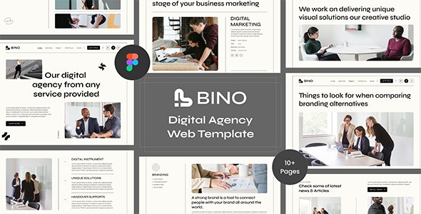BIMO - Digital Agency Web Template