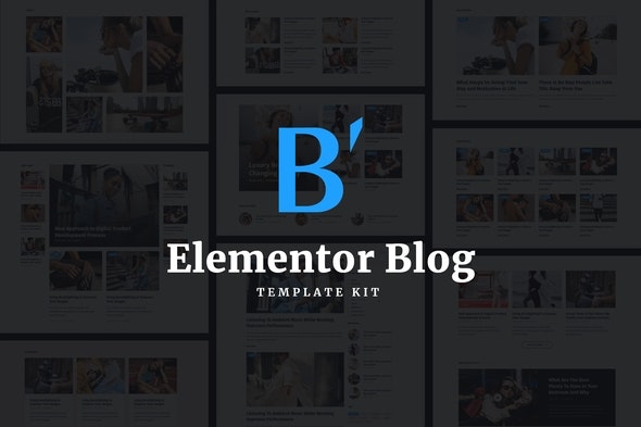 Blabber - Modern Blog &amp; Magazine Elementor Template Kit