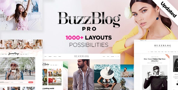 Buzz - Lifestyle Blog &amp; Magazine WordPress Theme