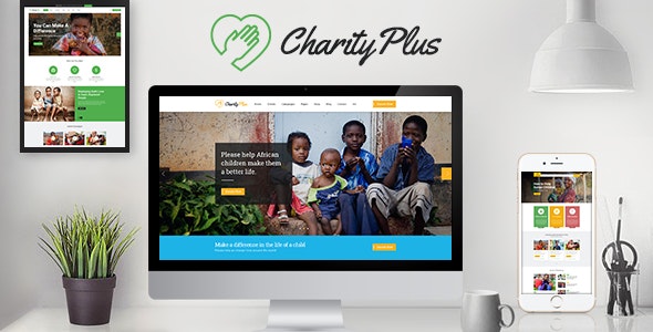 CharityPlus - Multipurpose Nonprofit Charity Organization HTML5 Template