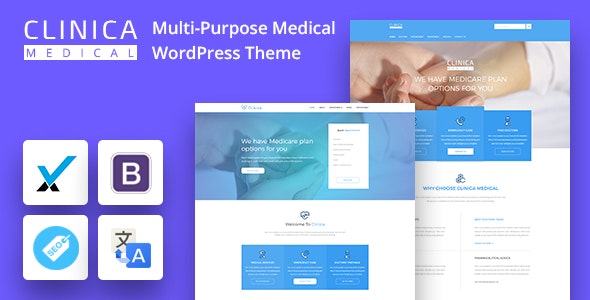 CLINICAWP - Medical WordPress Theme