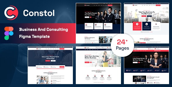 Constol – Business and Consultation Figma Template