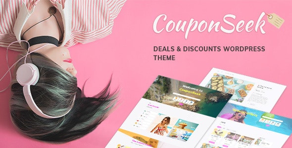 CouponSeek - Deals &amp; Discounts WordPress Theme