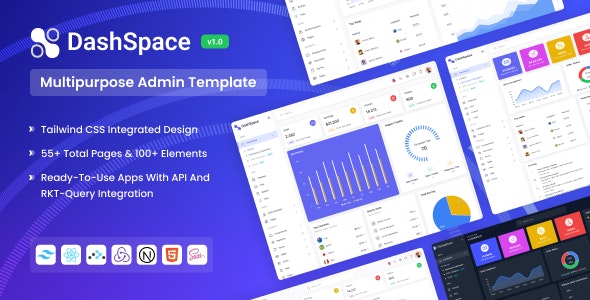 DashSpace - Admin Dashboard Template