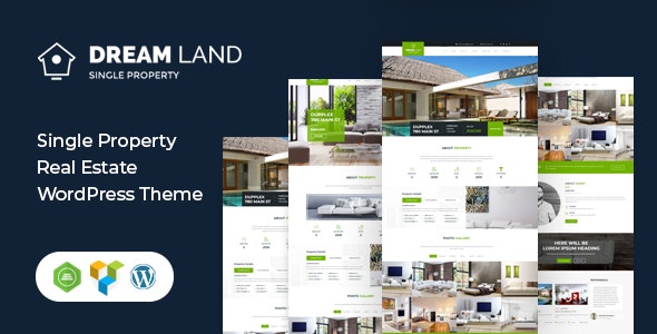 DREAM LAND- Single Property Real Estate WordPress Theme