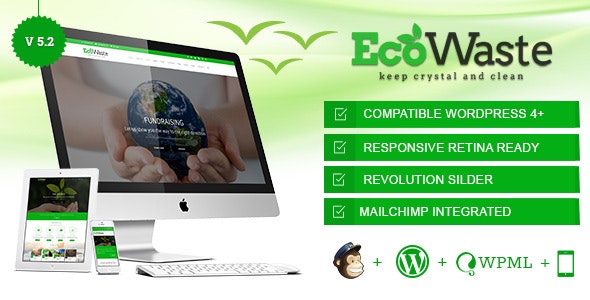 EcoWaste - Environmental WordPress Theme