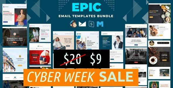 Epic - Multi-Concept Email Templates Bundle