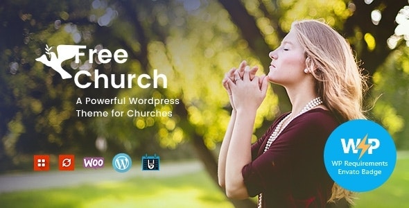 Free Church | Religion &amp; Charity Christian WordPress Theme