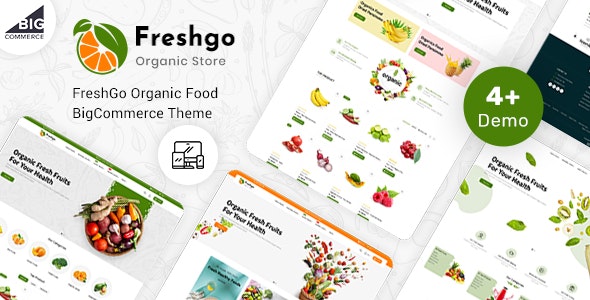 FreshGo - Organic &amp; Supermarket BigCommerce Food Store