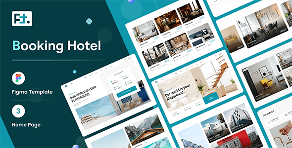 FT - Booking Hotel Figma Template