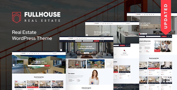 FullHouse - Real Estate Responsive WordPress Theme