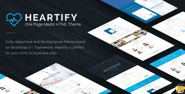 Heartify - Responsive Medical and Health Template