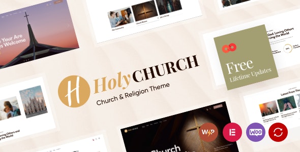 Holy Church | Religion, Charity &amp; Nonprofit WordPress Theme