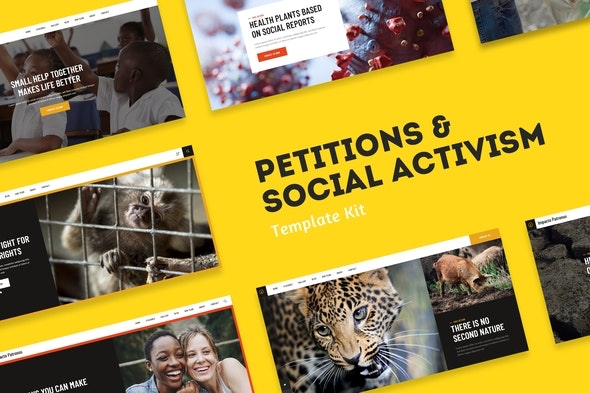 Impacto Patronus - Petitions &amp; Social Activism Template Kit