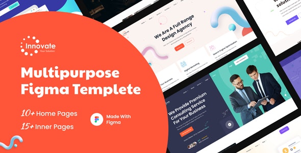 Innovate - Multipurpose Website Figma Template