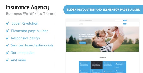 Insurance Agency - Business WP Theme