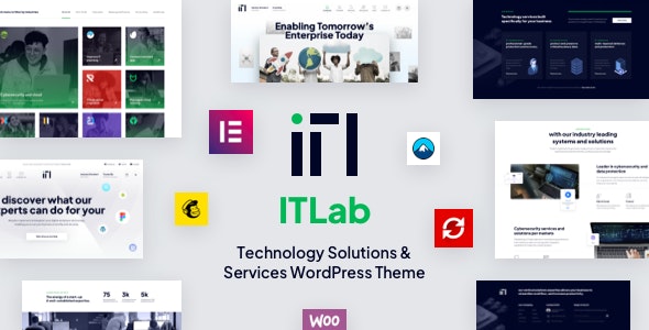 ITLab – Technology Solutions &amp; Services WordPress Theme