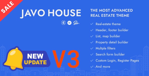 Javo House - Real Estate WordPress Theme