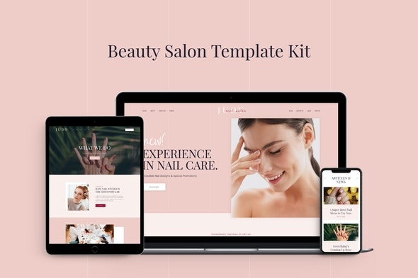Judy - Beauty Salon Elementor Template Kit