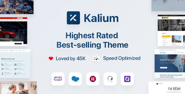 Kalium | Creative Multipurpose WordPress &amp; WooCommerce Theme