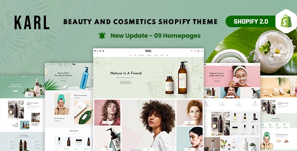 Karl - Beauty &amp; Cosmetics Shopify Theme