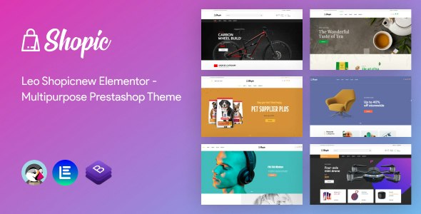 Leo Shopicnew Elementor - Multipurpose Prestashop Theme