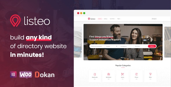 Listeo - Directory &amp; Listings With Booking - WordPress Theme