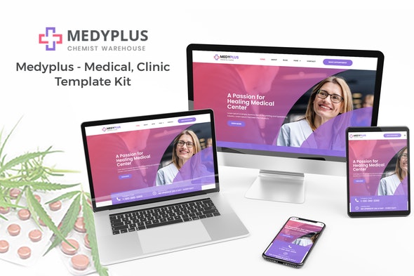 Medyplus - Medical, Clinic Template Kit