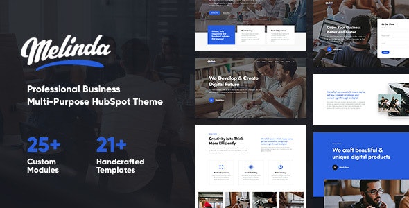 Melinda - Multi-Purpose HubSpot Theme