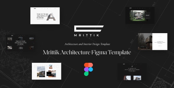 Mrittik - Architecture and Interior Figma Template