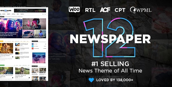 Newspaper - News &amp; WooCommerce WordPress Theme