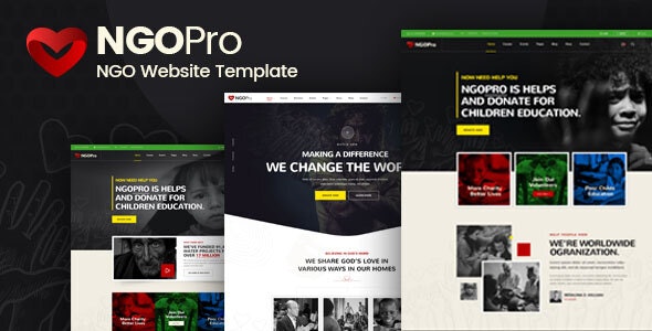 Ngopro - NGO Website Template