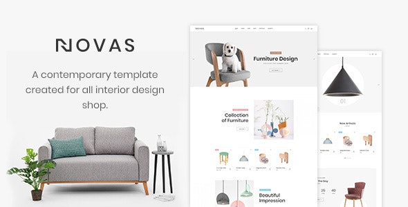 Novas | Furniture Store and Handmade Shop HTML5 Template