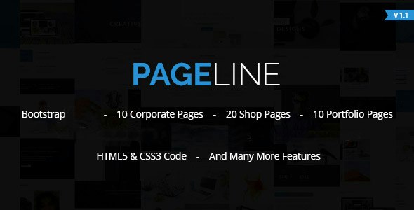 PageLine - Bootstrap Based Multi-Purpose HTML5 Drupal Theme