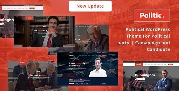 Politic - Political WordPress Theme