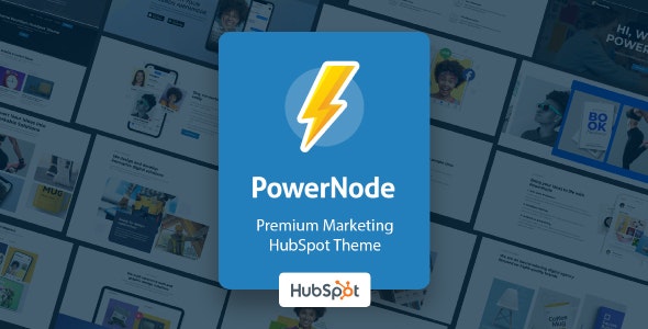 PowerNode - Business Marketing HubSpot Theme UI Kit