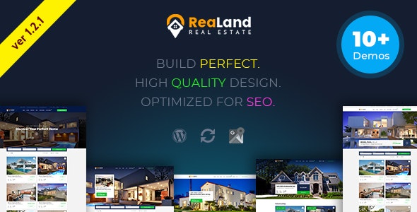 ReaLand - Real Estate Responsive WordPress Theme