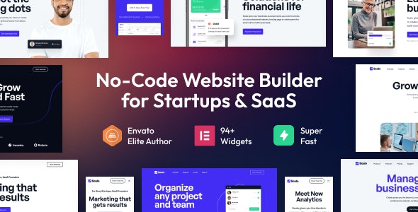 Scalo - Startup &amp; SaaS WordPress Theme