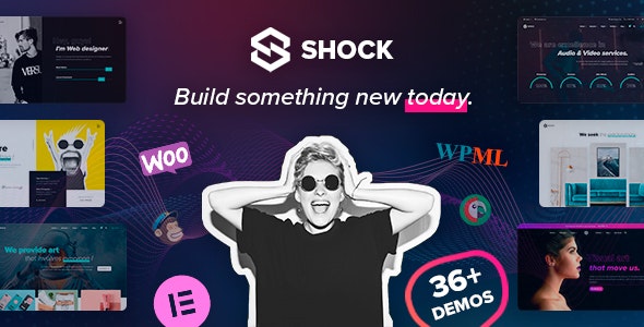 Shock - Creative Multipurpose WordPress Theme