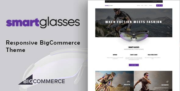SmartGlasses - Single Product Bigcommerce Theme