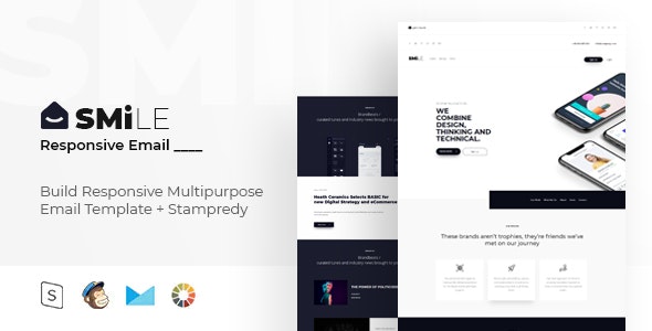 Smile - Responsive Email + StampReady Builder