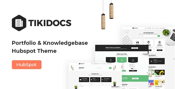 Tikidocs - Portfolio &amp; Knowledgebase Hubspot Theme