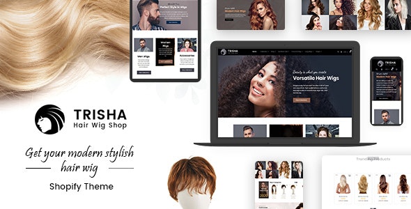 Trisha | Hair Weave, Hair Wig, Extensions Shopify Theme