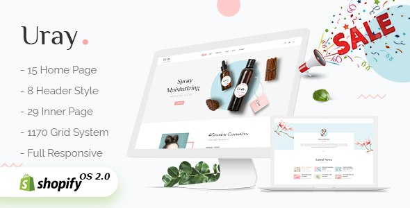 Uray - Fashion, Furniture, Cosmetic &amp; Beauty  Shopify Theme