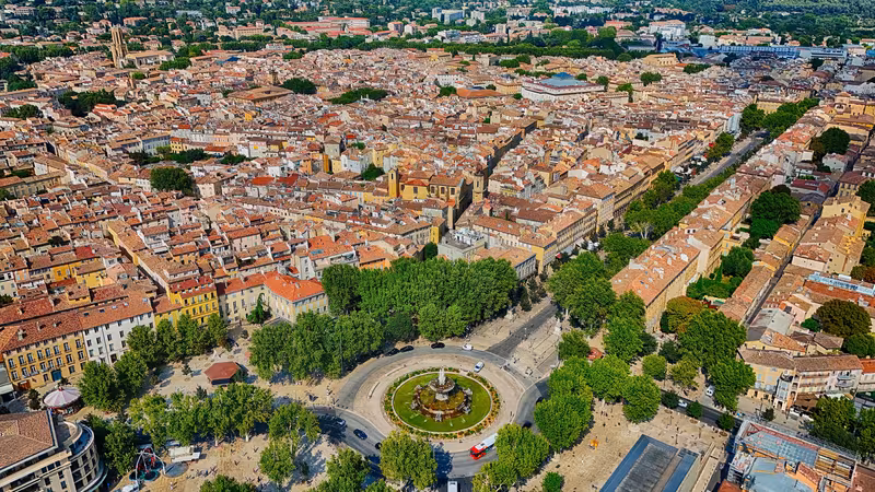 Aix-en-Provence : photo emblématique de la ville